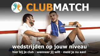 Clubmatch Interne Competitie Voor Squashclubs