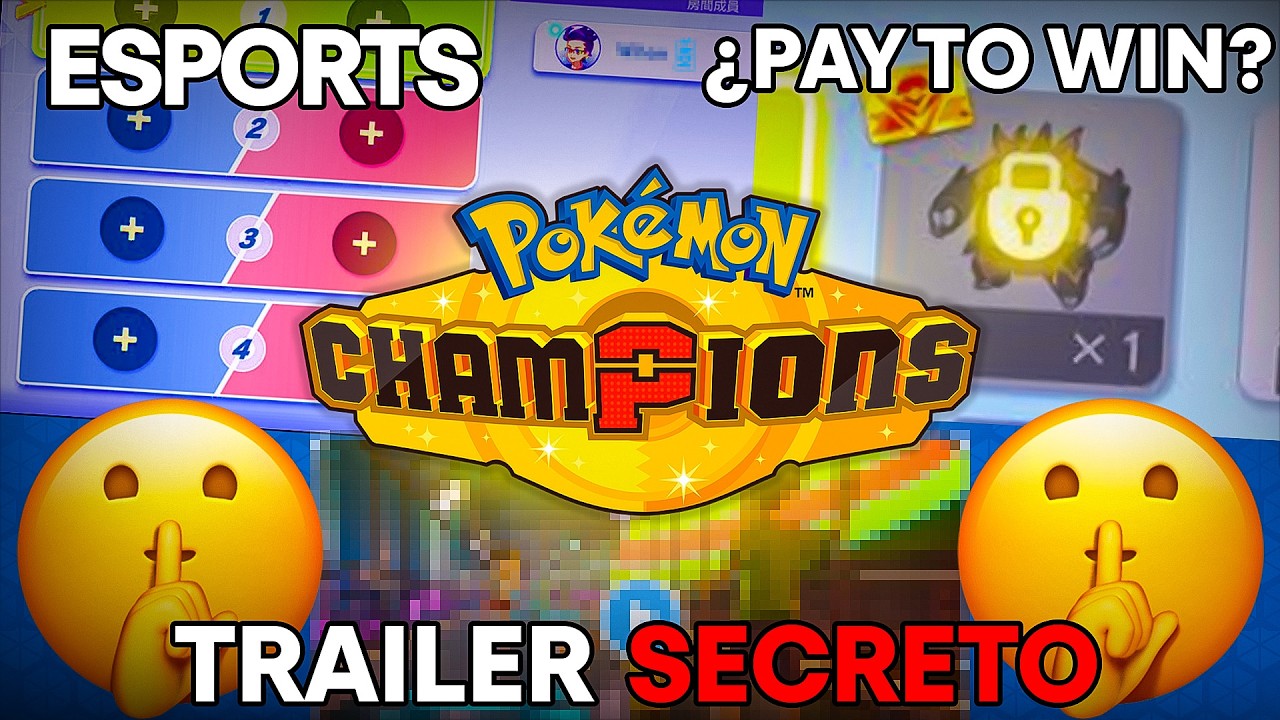 Pokémon Champions: La Información OCULTA Que Nadie Está Viendo 👀