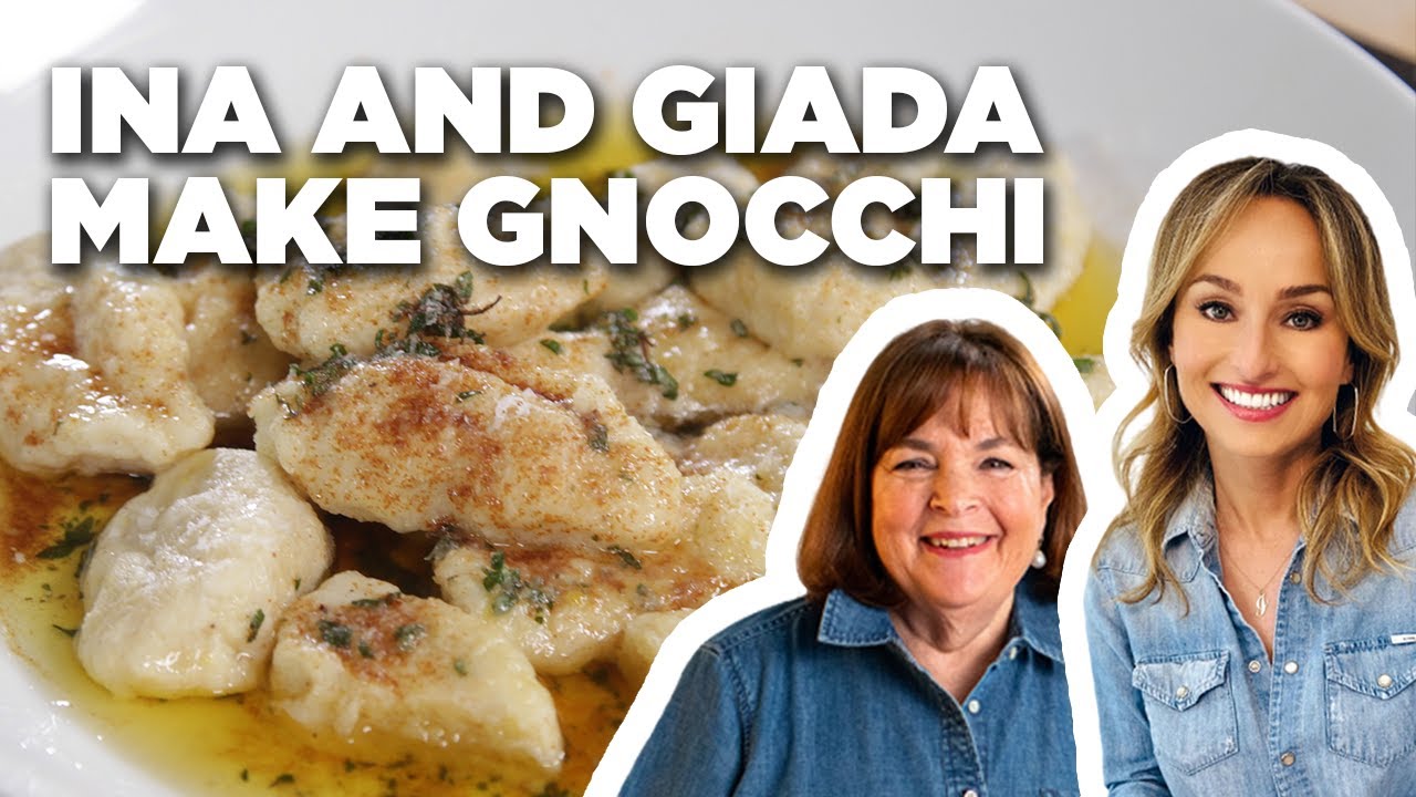 Ina and Giada Make Mascarpone and Lemon Gnocchi | Barefoot Contessa | Food Network