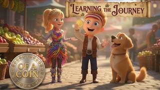 Learning the Journey of a Coin | Kids Fun education | Preschool ESL SEL STEM Kindergarten English