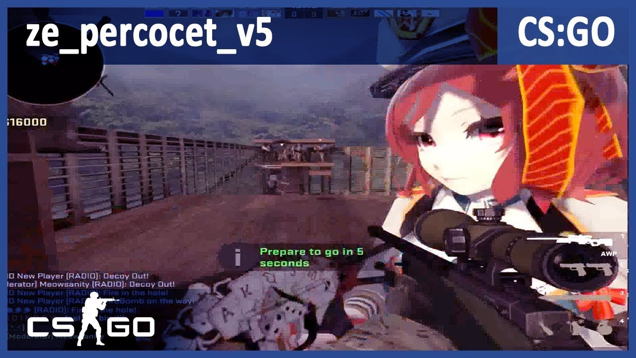 CS:GO ★ Zombie Escape ze_percocet_v5 - YouTube
