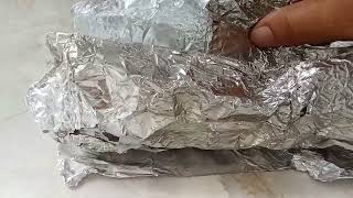 Foil squishy ASMR.Like and subscribe for more!"