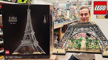 LEGO EIFFEL TOWER Unbox & Build VLOG! Eiffel
