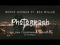 Ed Sheeran (Boyce Avenue feat. Bea Miller acoustic cover) - Photograph | Lirik Terjemahan Indonesia