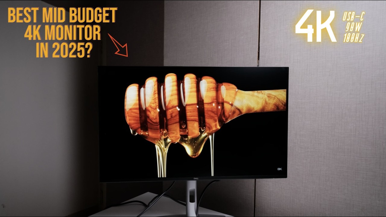 Is This Dell Monitor the King of Mid-Budget 4K Displays in 2025