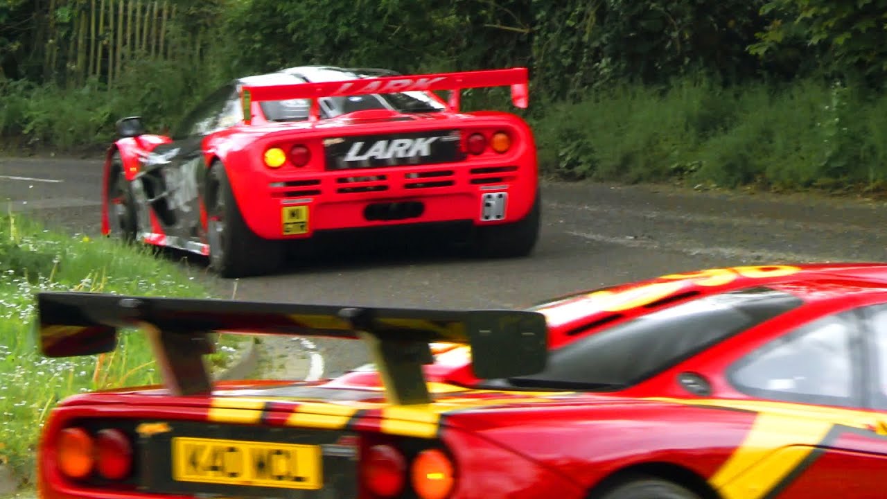 Mclaren city car driving