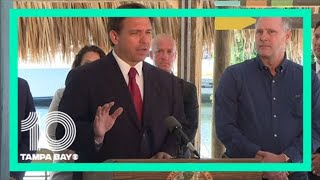 Florida Gov. Ron DeSantis helps kick of 2021 Python Challenge in the Everglades