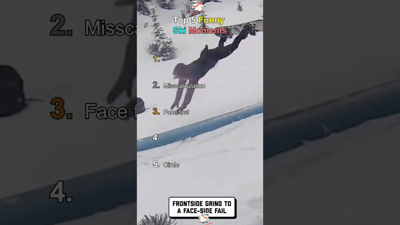 Ranking the Most Painful Ski Fails