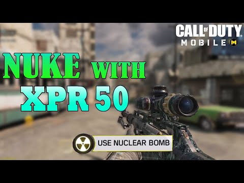 NUKE with Every Sniper in Call Of Duty Mobile Part #5 XPR 50