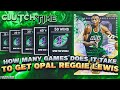 HOW MANY GAMES DOES IT TAKE TO GET REGGIE LEWIS OFF THE CLUTCH TIME WHEEL? NBA 2K22 MYTEAM