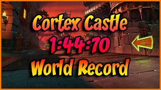 [World Record] Cortex Castle - 1:44:70 - Crash Team Racing: Nitro-Fueled