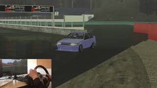 rFactor 2 Project D AE86 Coupe Drift WIP Test YZ West Circuit