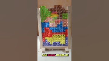 ASMR TETRIS • PLAYING COLORFULL TETRIS BLOCKS Part 8