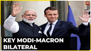 Modi-Macron Bilateral Talks Over Lunch, French President Macron Addresses Media