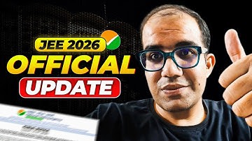 Jee 2026 | NTA Official Update | Vinay Shur Sir