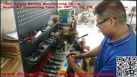 Nozzle Nut Dismounting Tools for CAT C7, C9, C13, C15, C3126 Injector