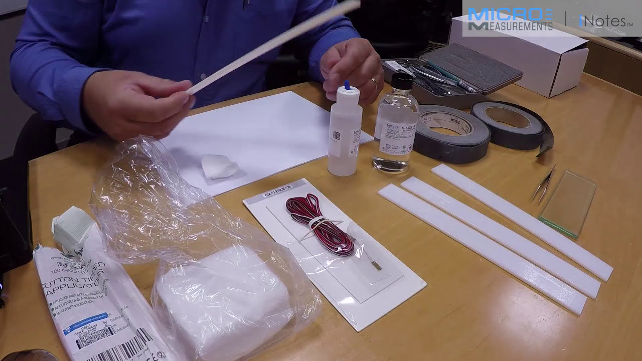 Tutorial: Strain Gage Install on 3D Printed Models (Plastics) - YouTube