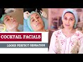 Cocktail facials  looks perfect sensation to dr shaista lodhi at the aesthetic clinic