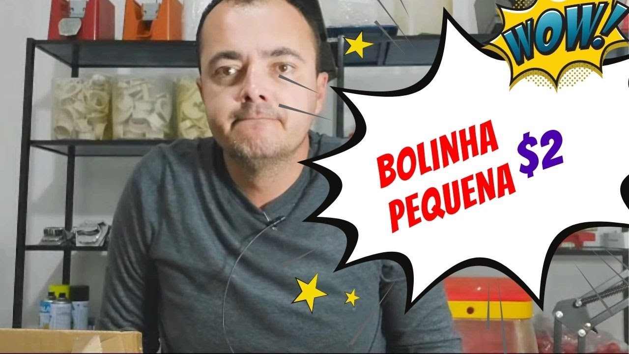 Bolinha pequena por 2 reais