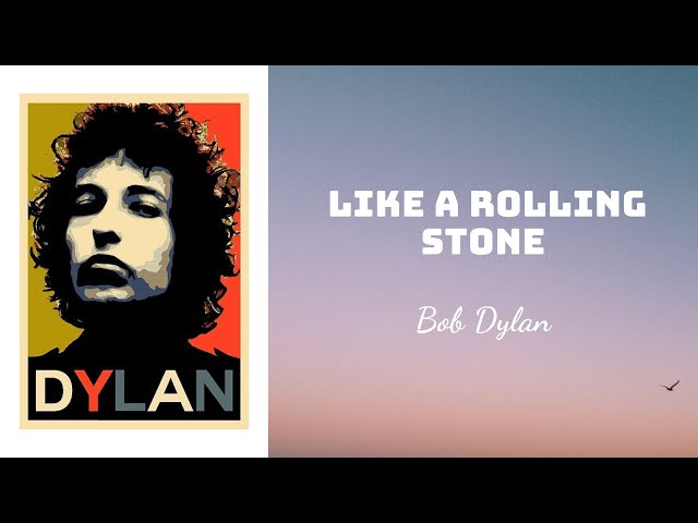 Bob Dylan - Like a Rolling Stone (Lyrics) - YouTube