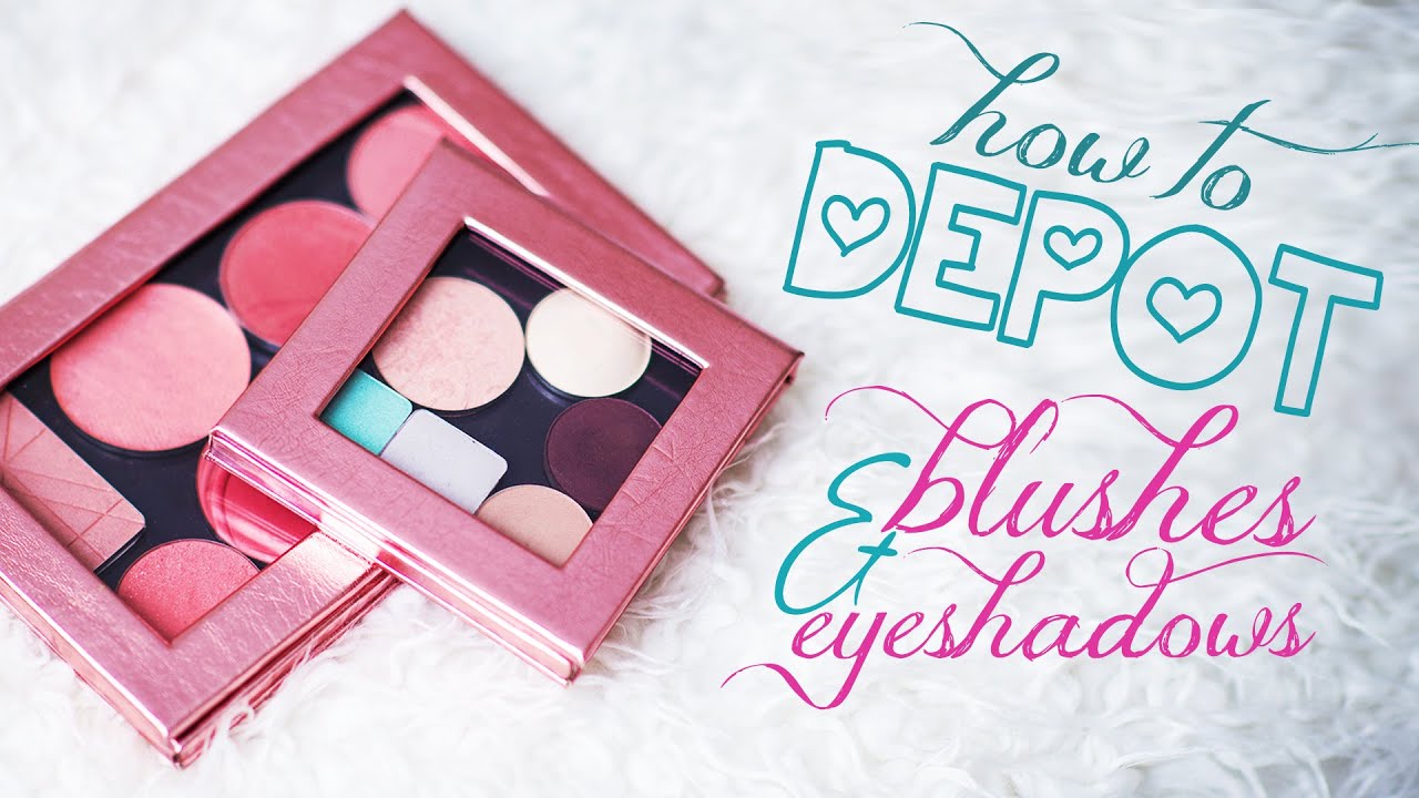 Как Извлечь Тени & Румяна | Перенести в Магнитную Палетку | Организация Однушек