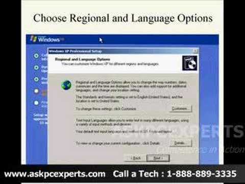 Windows XP Installation - YouTube