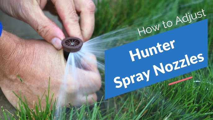 Hunter Pro Adjustable Spray Nozzles: More Durable and Long-Lasting than the  Competition 