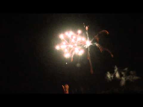 2010神明の花火　競技花火　真夏の面影
