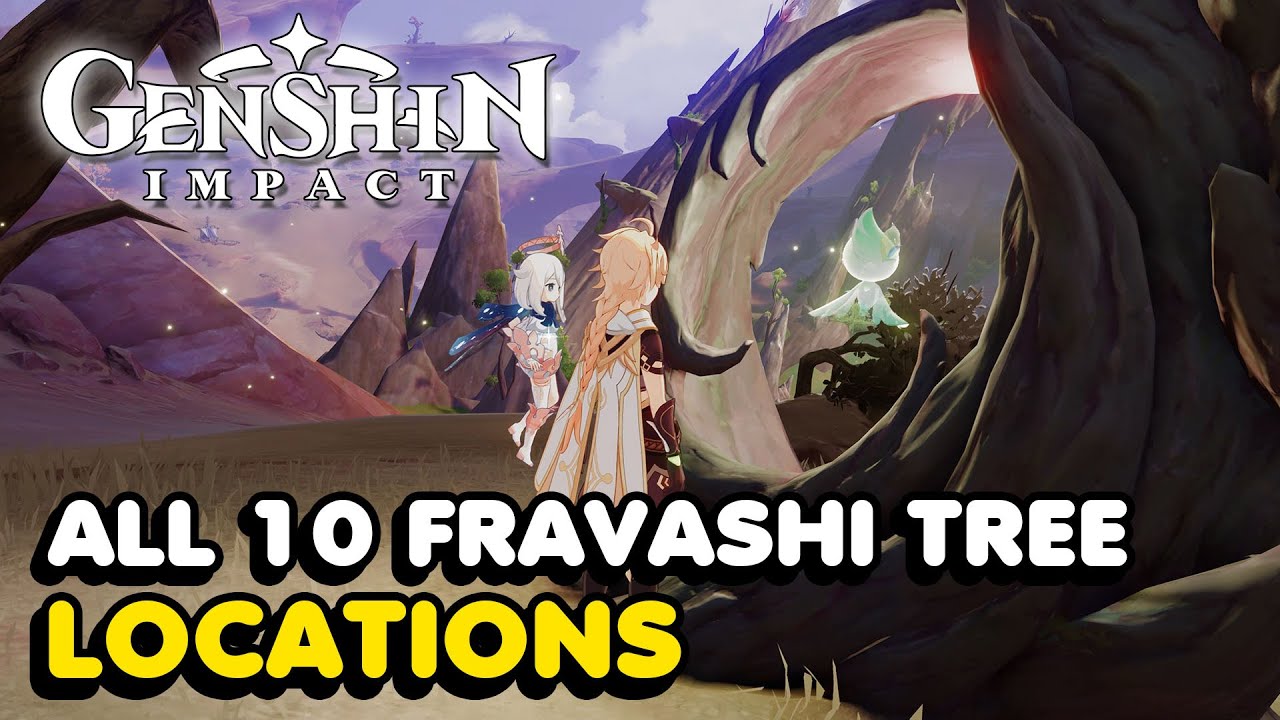 All 10 Fravashi Tree Locations In Genshin Impact 3.6 YouTube