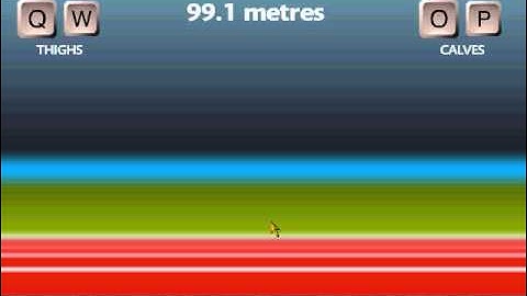 Qwop glitch/fail