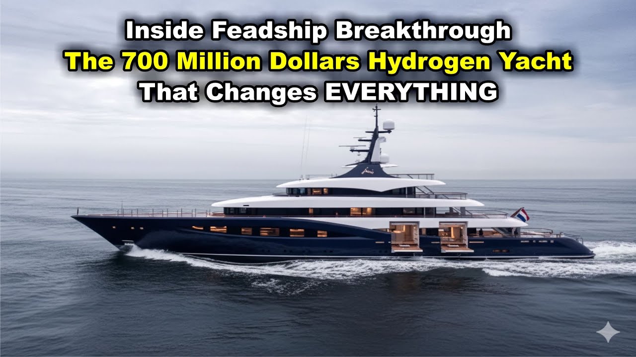 The 700 Million Dollars Hydrogen Yacht That Changes EVERYTHING | Inside Feadship Breakthrough