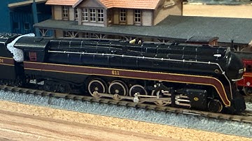 AZL 17072-1 Norfolk & Western J-Class Steam Locomotive 611 Z Scale Brass Test Run 08.28.2025