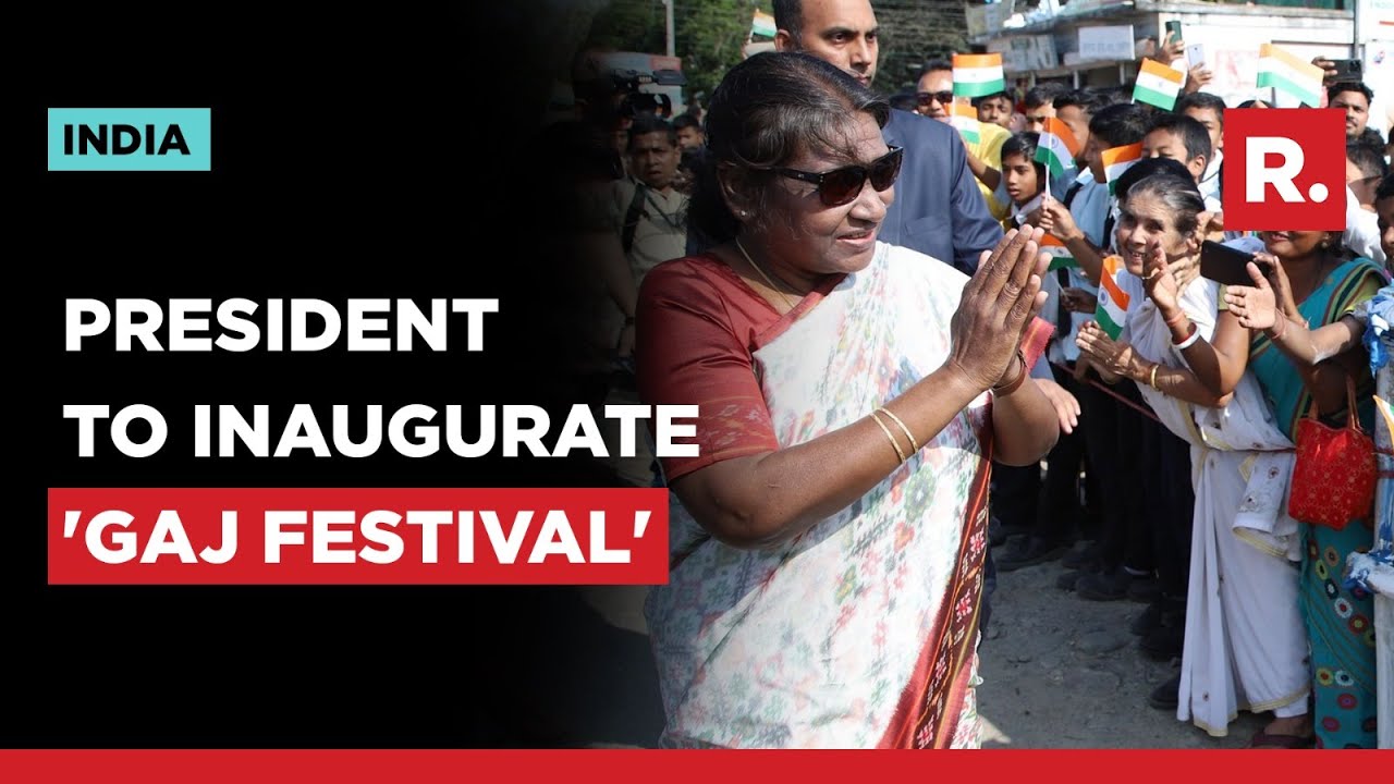 President Droupadi Murmu To Inaugurate 'Gaj Festival' On Day Two Of Assam Visit