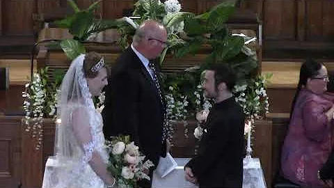 Wedding Ceremony for Corey Hunter and Shane Chiasson