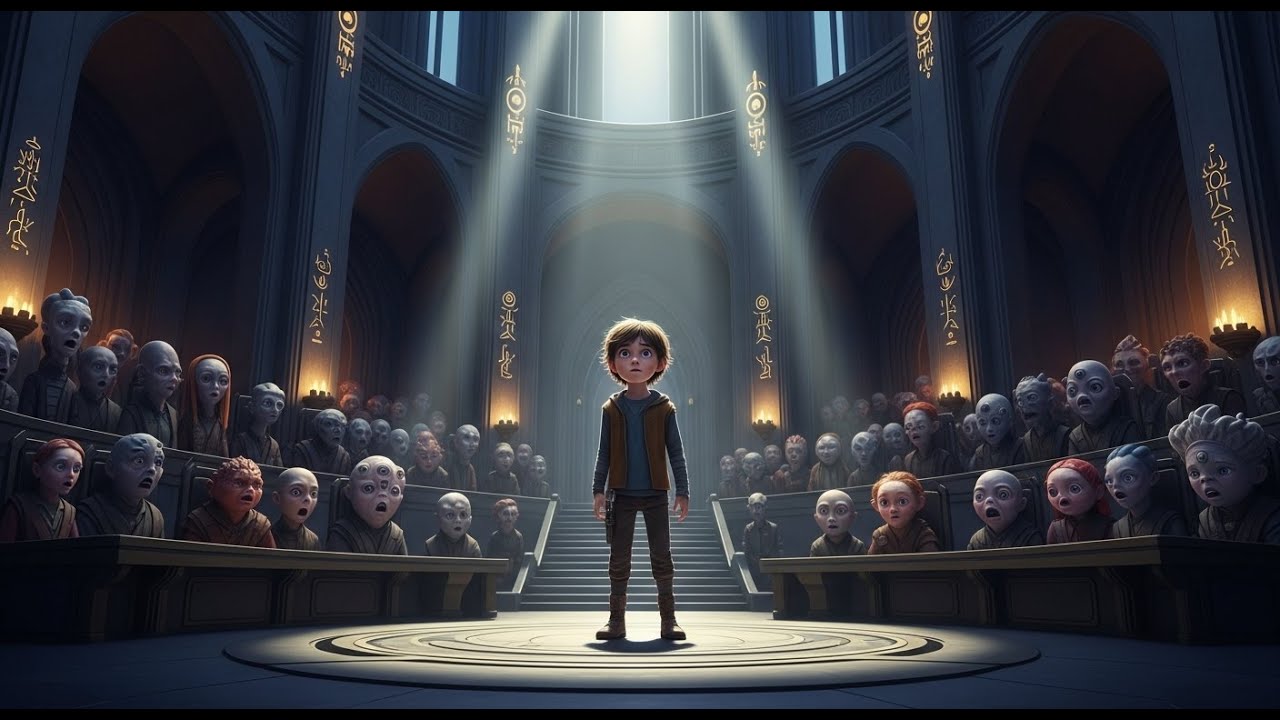 Alien PM Vowed to Erase Earth—A Human Child Raised Her Hand: ‘Try, If You Want Your Species to Live.