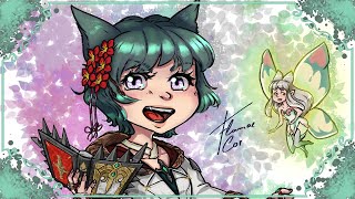 [Chibi Commission] Abgail (FFXIV) - Speedpaint