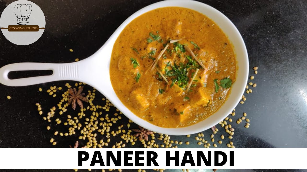 Paneer Handi Restaurant Style | Chef Cooking Studio