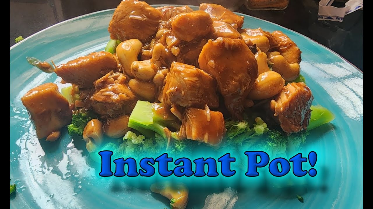 Kitchen Time: Instant Pot Keto, Gluten-free, Whole 30, Paleo Cashew Chicken!!