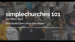 simplechurches 101 | Our Story | Ep. 2 | The Structures Give Life to Values