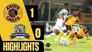 Marumo Gallants Vs Kaizer Chiefs Match Highlights Betway Premiership