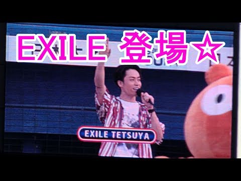 つば九郎きょうのひとこと【EXILE TETSUYA が神宮に登場☆】プロ野球 ヤクルトスワローズ×横浜ベイスターズ 2019.8.12