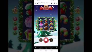 CHRISTMAS CANDY 🍭🎅 ONLINE SLOTS freebingocasino.com play the best Christmas slots on your phone! screenshot 5