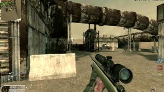 COD4 Sniper Only Game play Rust | MAGFOR!