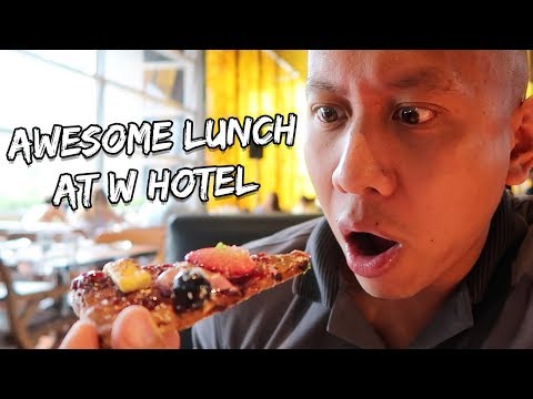 REVIEW - W HOTEL BANGKOK LUNCH! | Vlog #207