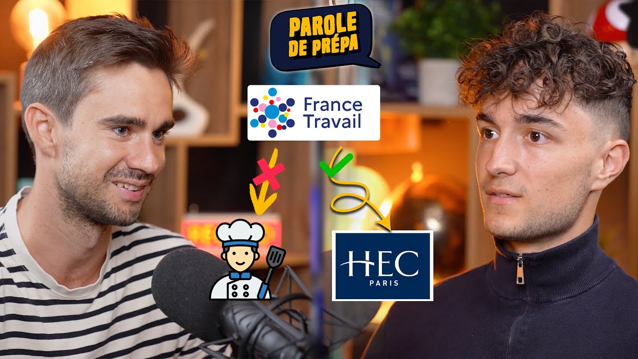 Il voulait faire bac pro cuisine, il finit à HEC ! (Parole de Prépa #25)