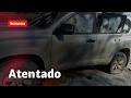 Impactante video del atentado contra esquema del senador Jairo Castellanos