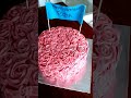 Chocolate Fudge cake with buttercream icing #chocolatecake #simplebaking #sweettooth #pinkcake