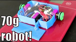 70g combat robot made of antweight parts (easy flea build)