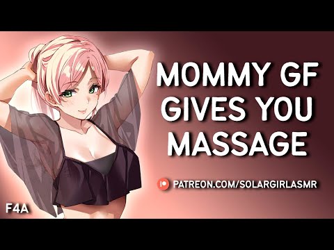 Sensual Massage After Work | Body Appreciation | ASMR Mommy GF Cuddles | Comfort Sleep Aid | Kissing