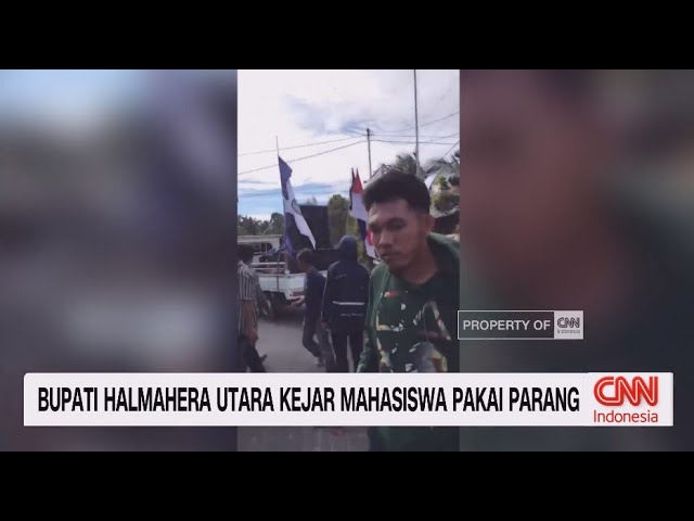 Bupati Halmahera Utara Kejar Mahasiswa Pakai Parang class=